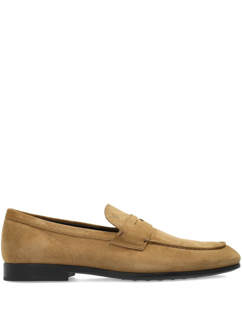 penny suede loafers 1