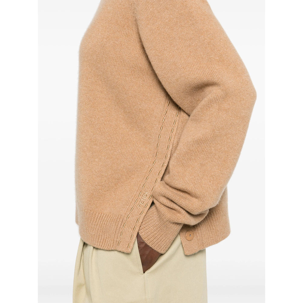 Fendi Brown Knitwear - Jumpers Women - 2