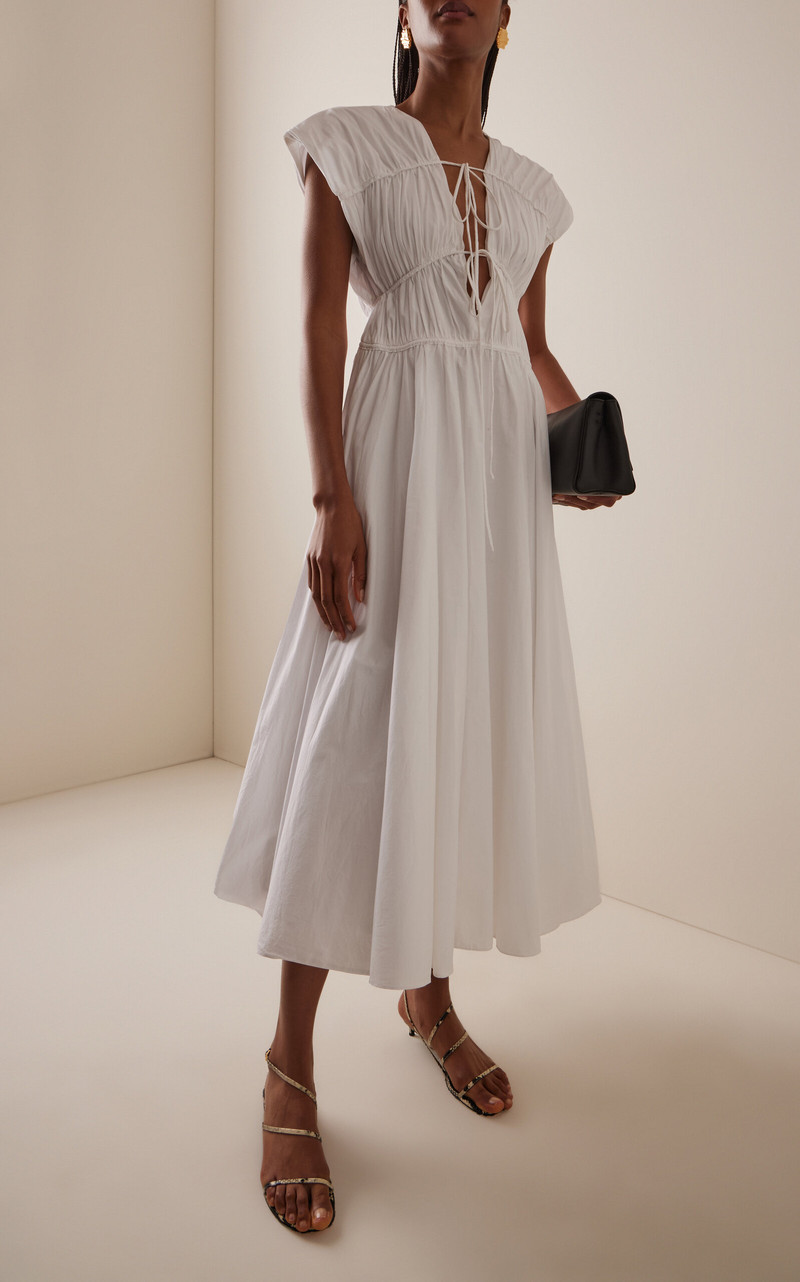 TOVE Ceres Organic Cotton Dress white outlook