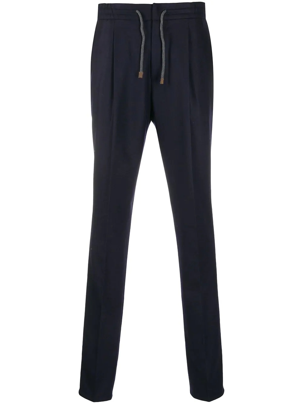 Pantalone drawstring wool trousers - 1