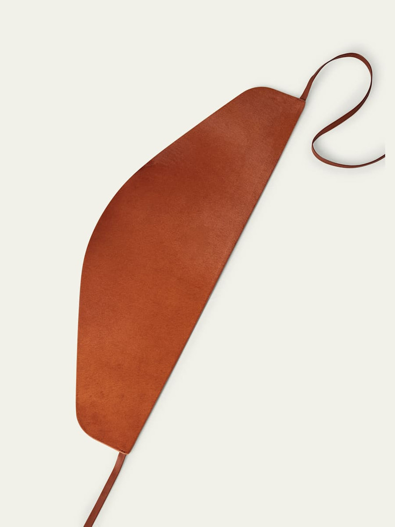 DÉHANCHE Cavallino Calfskin Leather Corset outlook