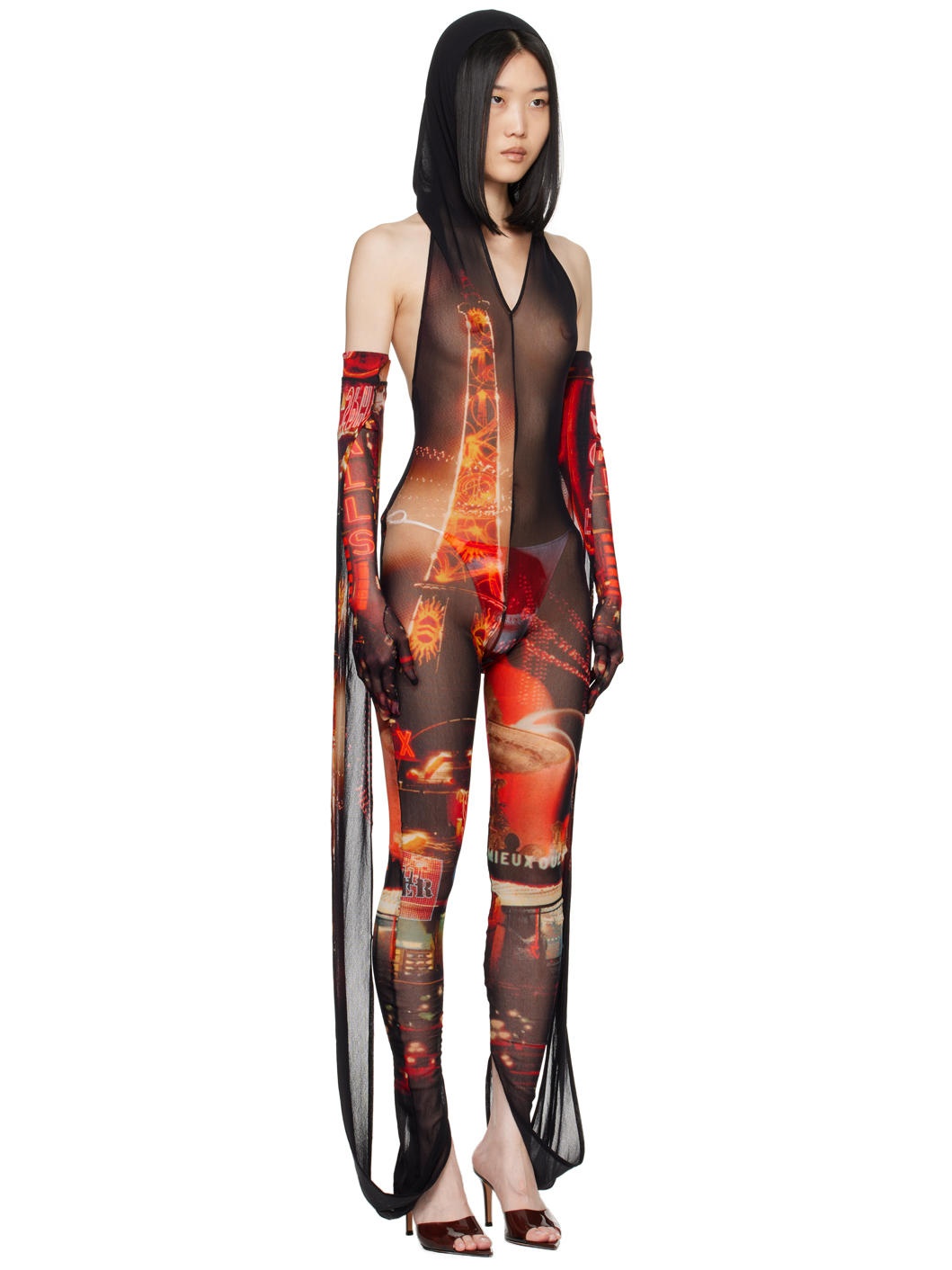 Red 'The Pigalle' Jumpsuit - 2