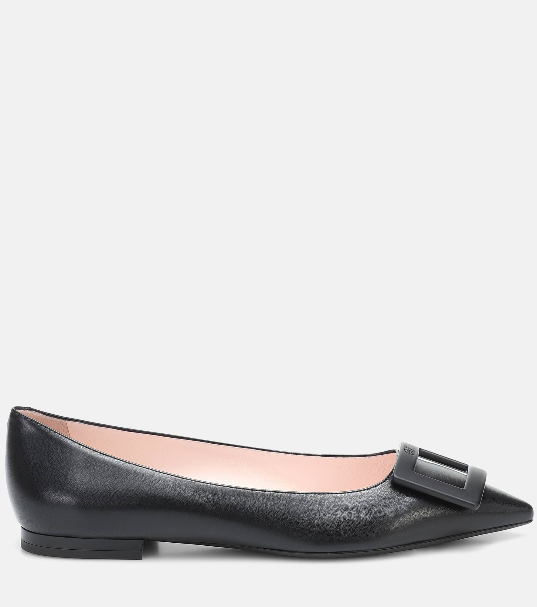 Gommettine Ball leather ballet flats - 4