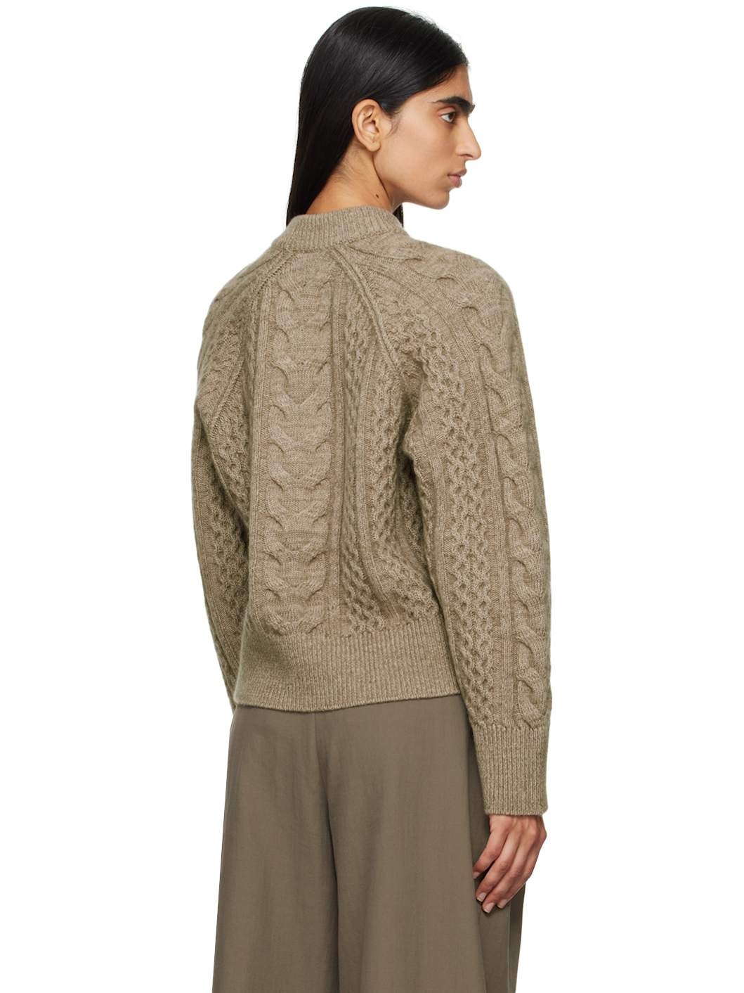 Beige Molve Sweater - 3
