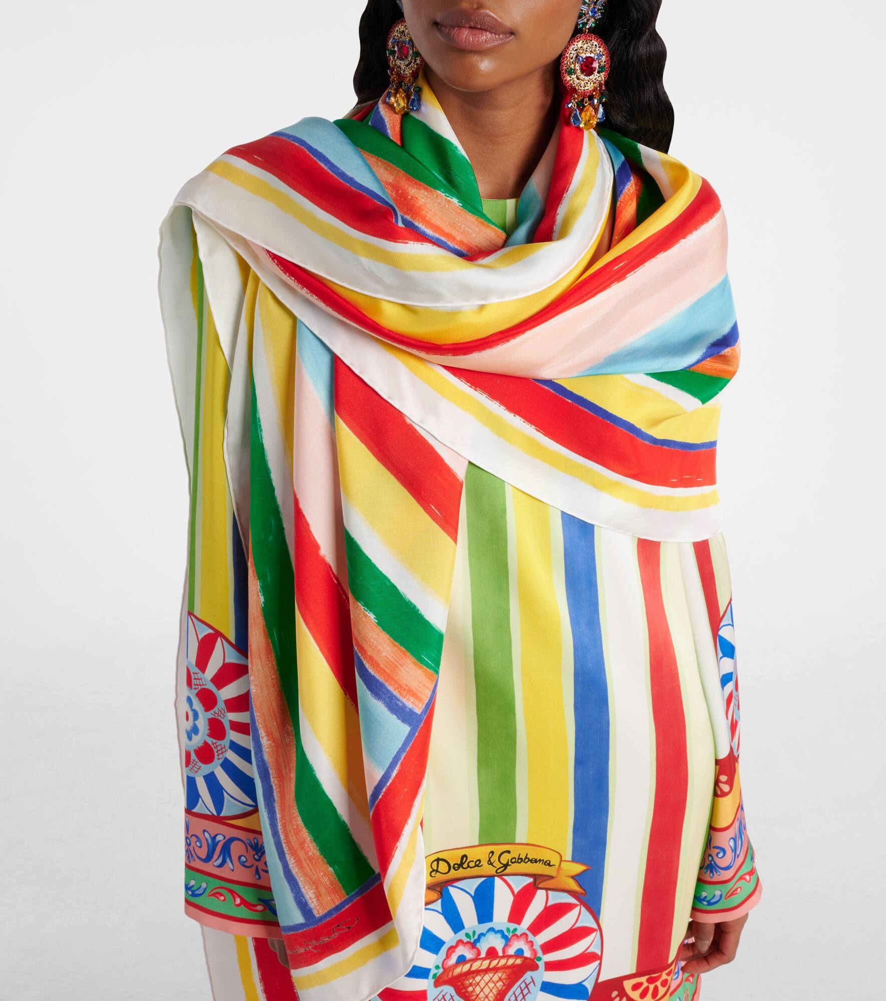 Striped scarf - 2