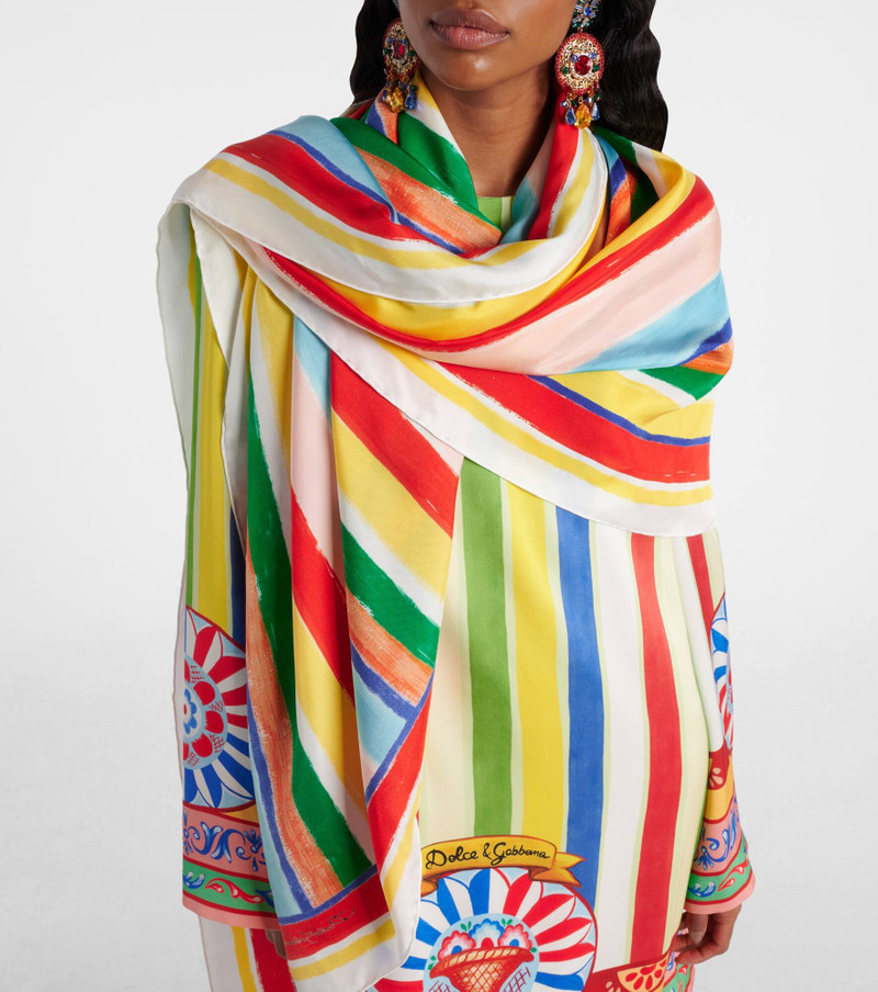 Dolce & Gabbana Striped scarf outlook