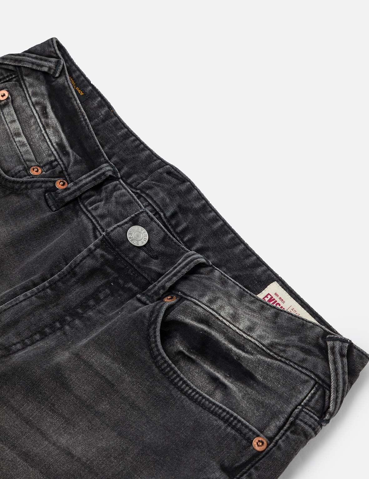 Seagull and Kamon Print Flex Skinny Denim Jeans #2028 - 7