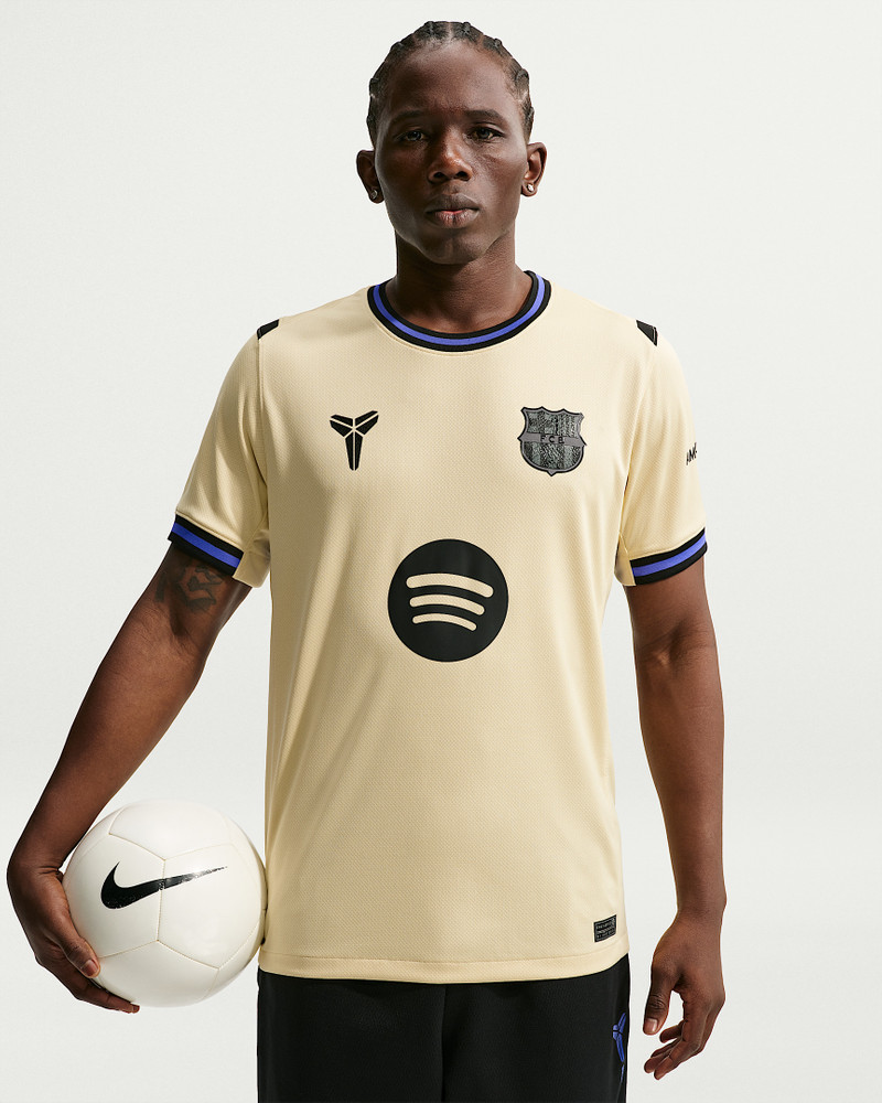 FC Barcelona 2025/26 Stadium Away Men's Kobe Dri-FIT Soccer Replica Jersey 1