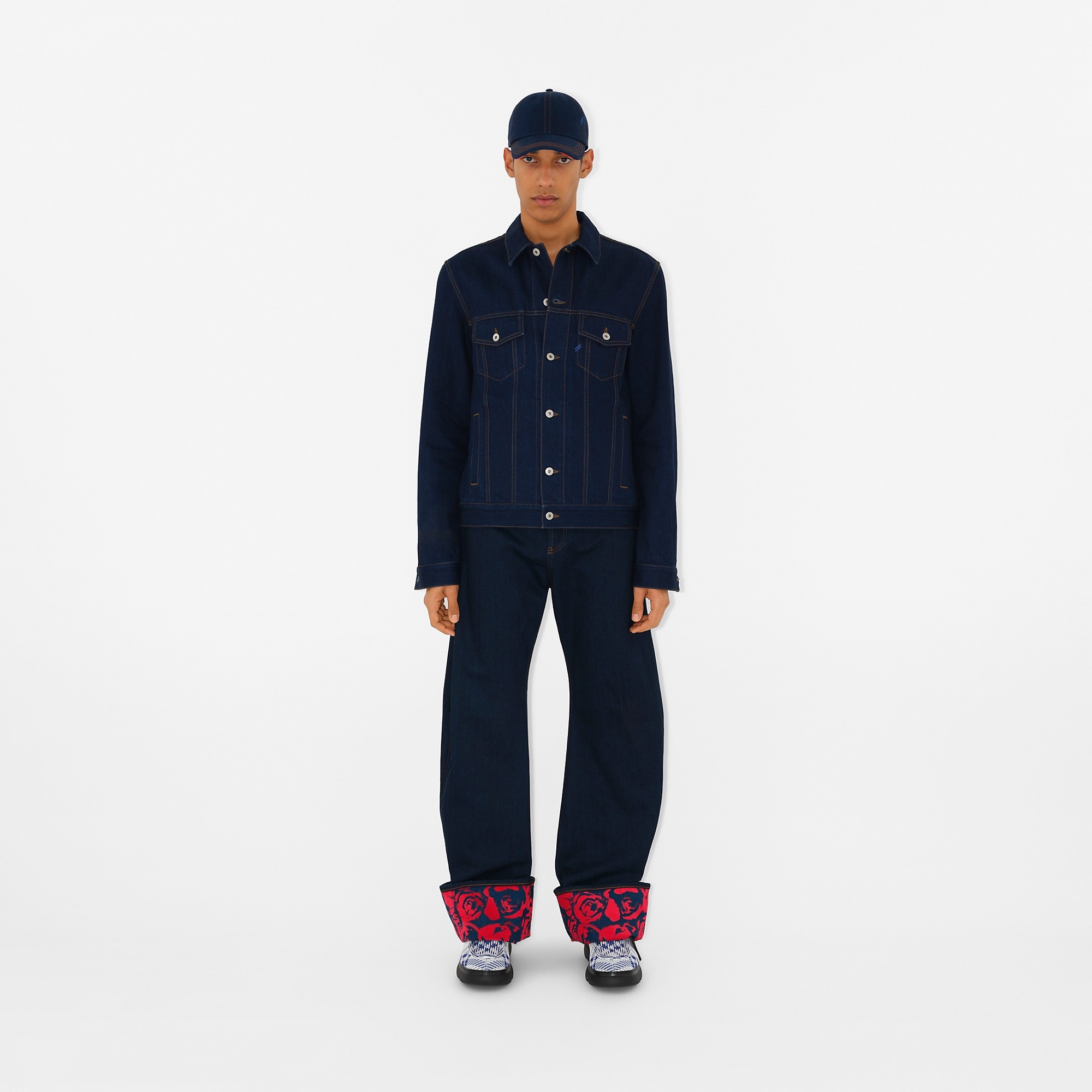 Denim Baseball Cap - 3