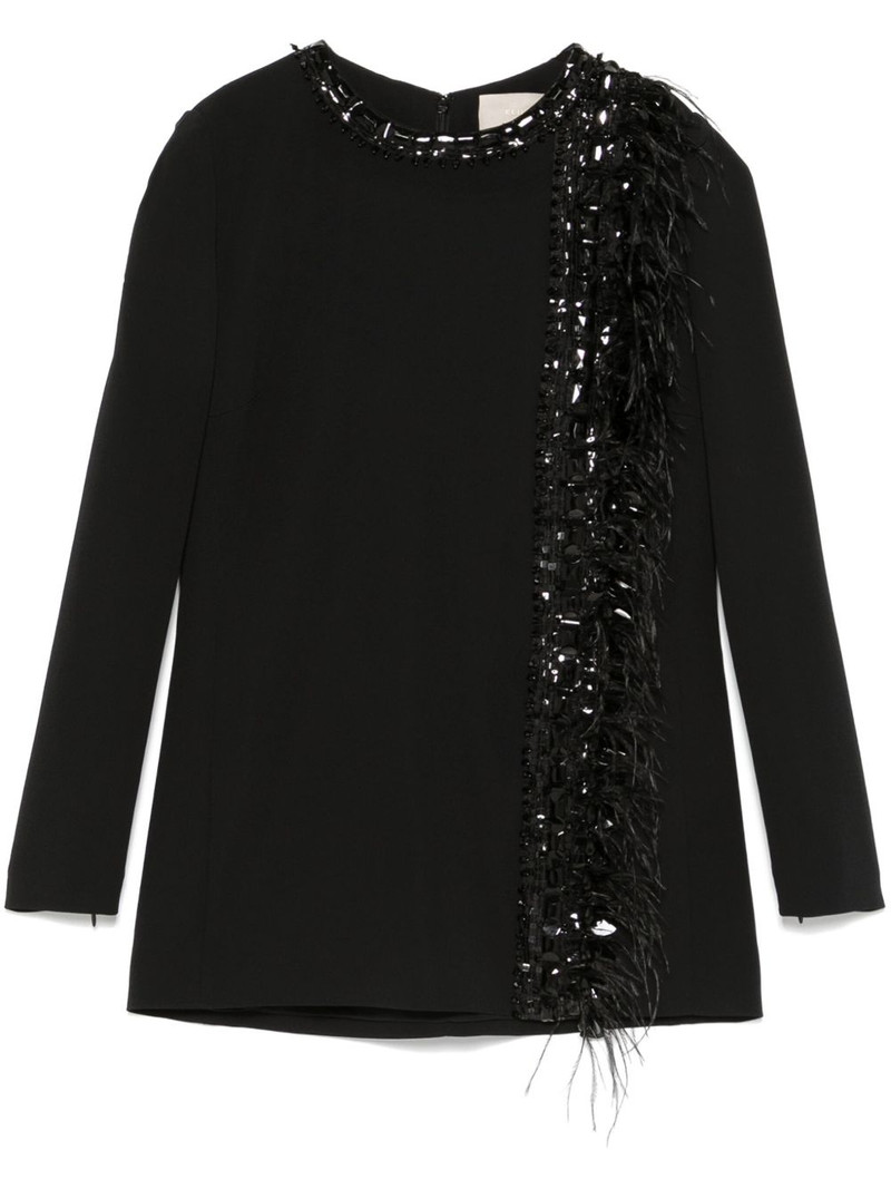 embroidered cady blouse 1