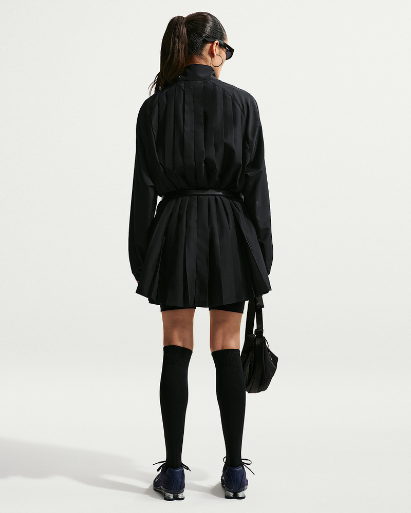 Nike Sportswear Women's Oversized Long-Sleeve Pleated Mini Dress 5