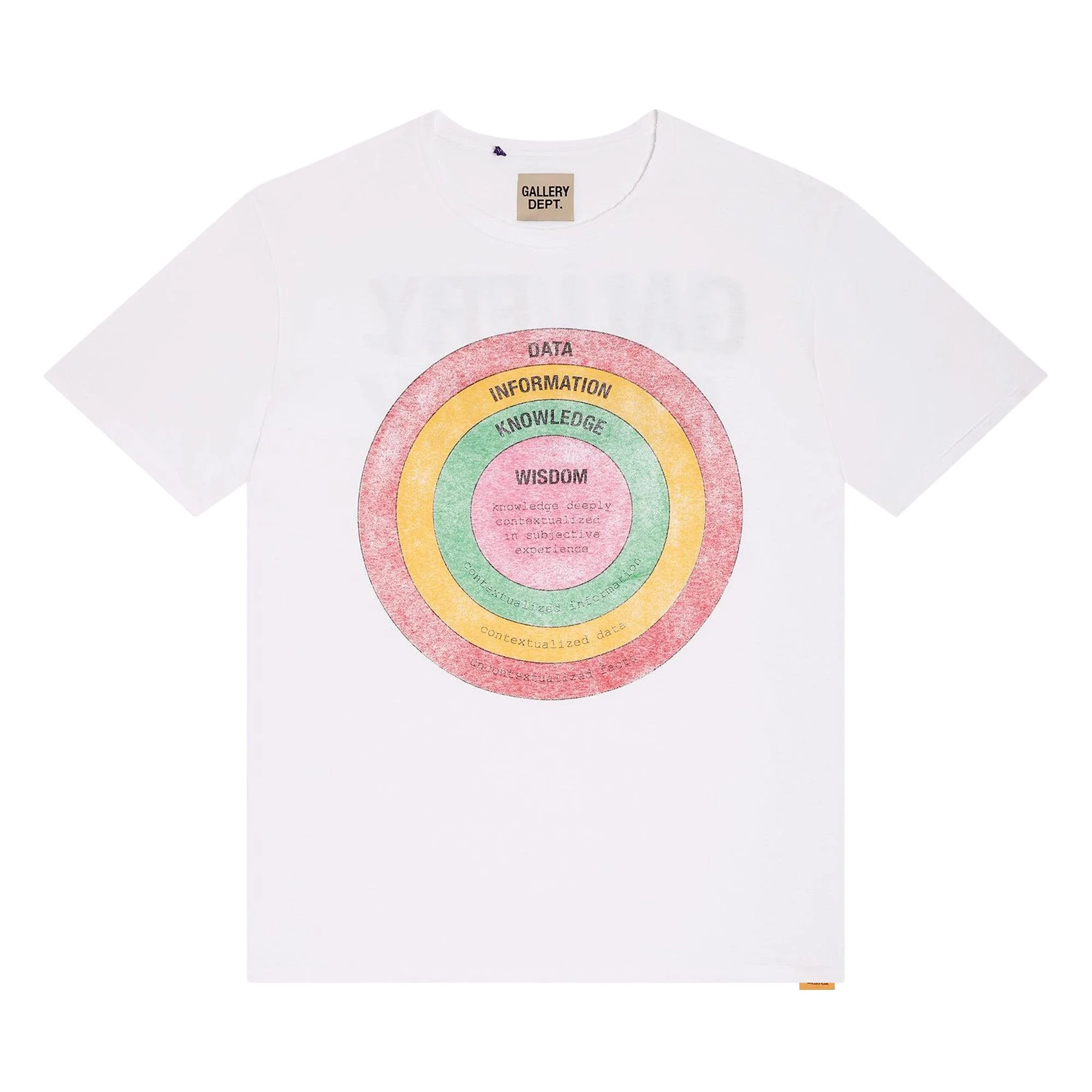 Gallery Dept. Wisdom Tee 'Clean White' - 1