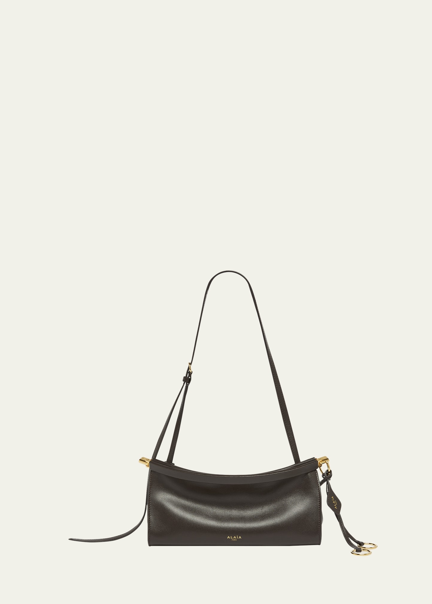 Le Click Small Shoulder Bag in Glossy Leather - 1