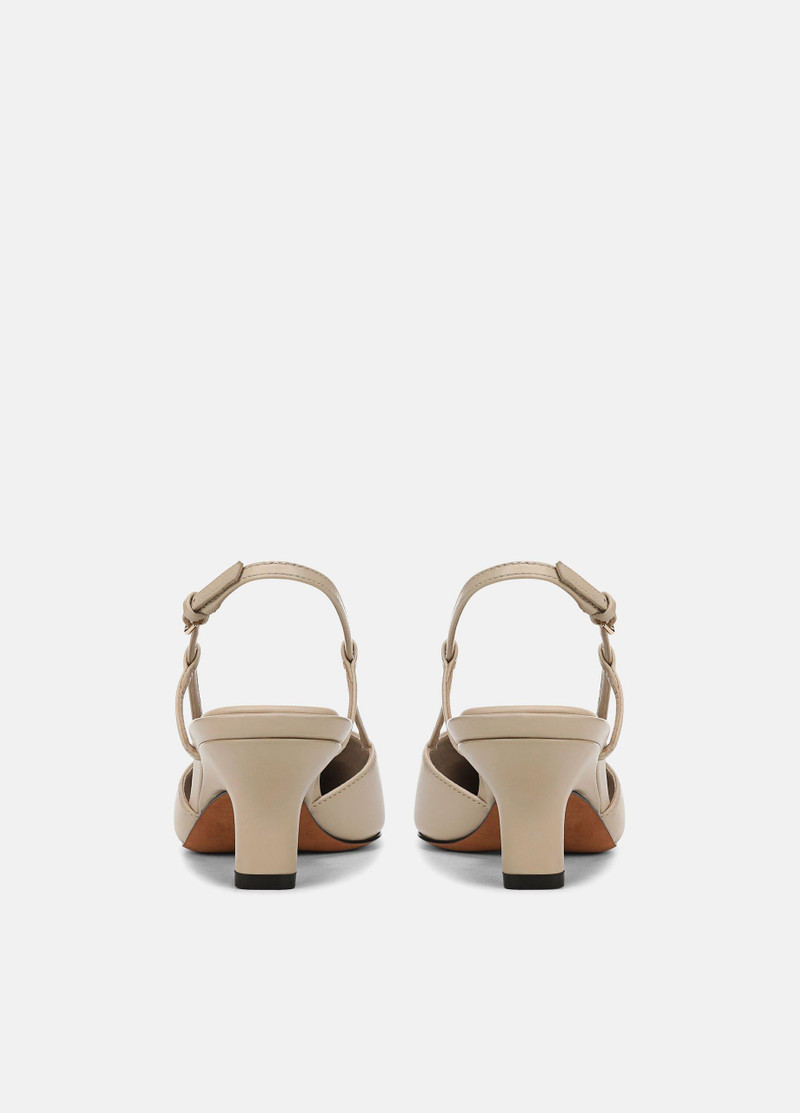 Vince Levvy Leather Slingback Heel outlook