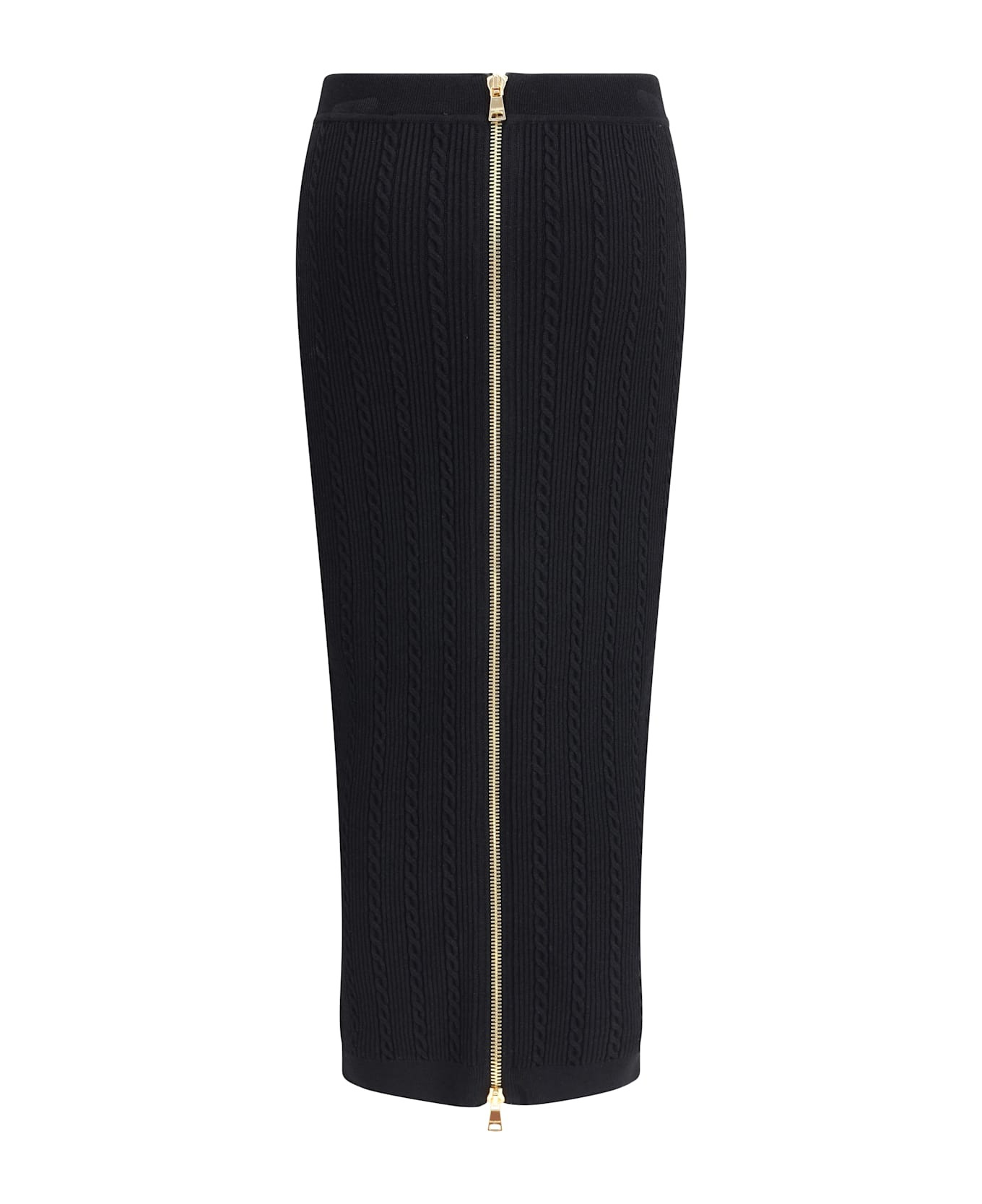 Knit Midi Skirt - 2