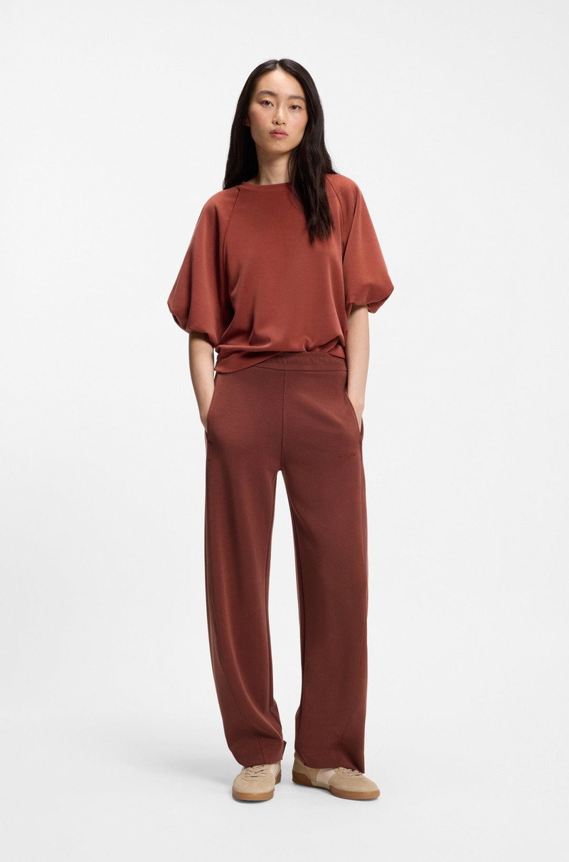 BOSS LOGO-EMBROIDERY TRACKSUIT BOTTOMS WITH BALLOON FIT outlook