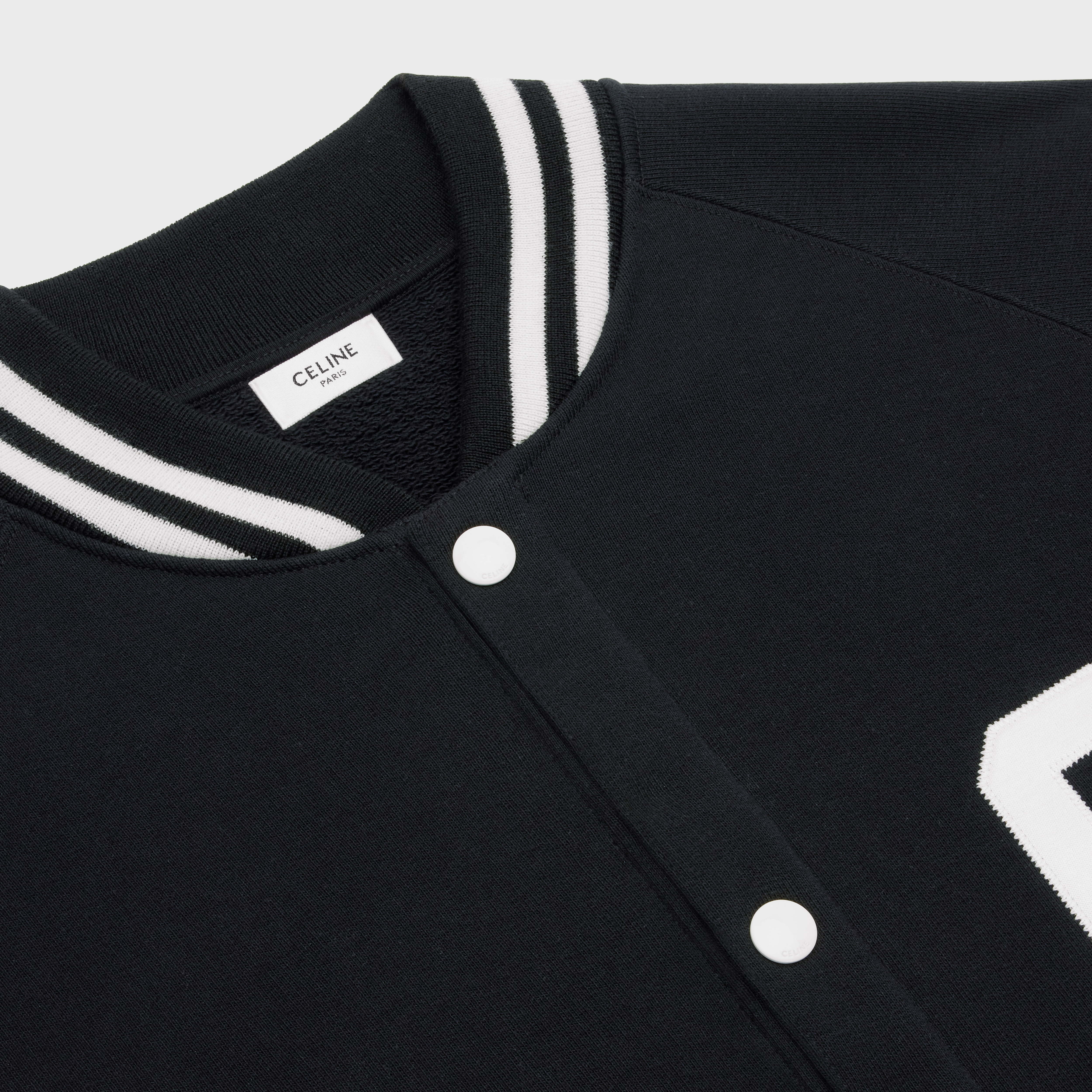 CELINE COLLEGE TEDDY JACKET IN FLEECE - 3