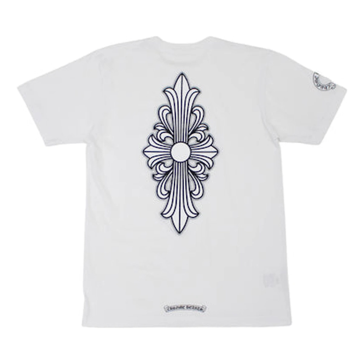 Chrome Hearts Floral Cross T-Shirt 'White' CHFC544 - 2