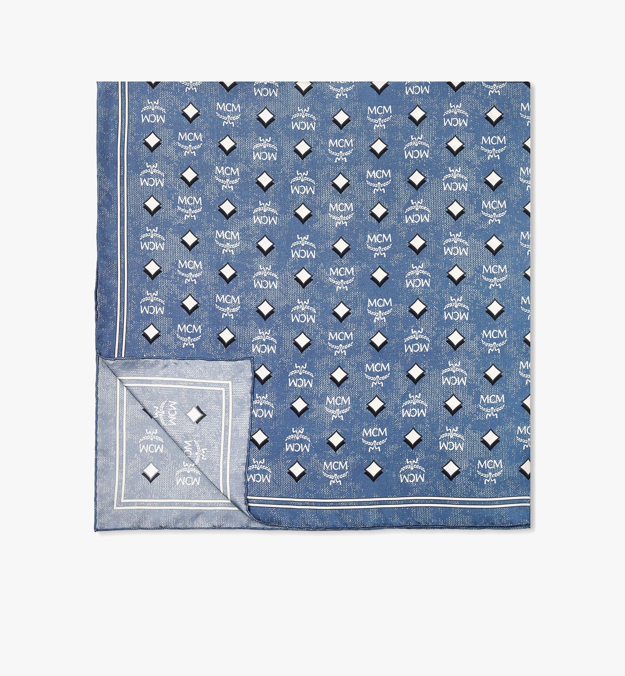 Vintage Monogram Silk Scarf - 1