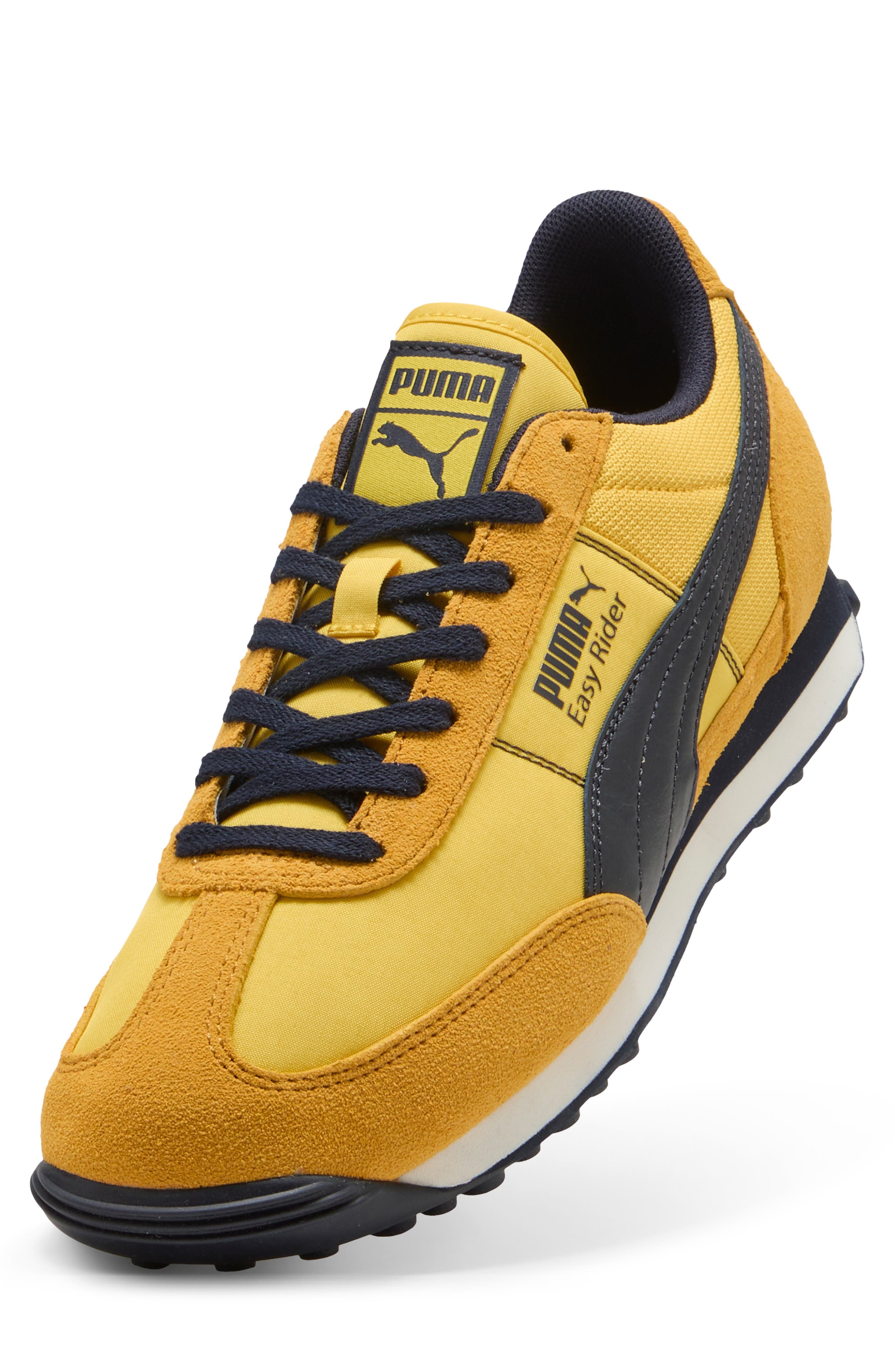 PUMA Easy Rider Thrive Triumph Sneaker in Pel Yellow/New Navy at Nordstrom - 6
