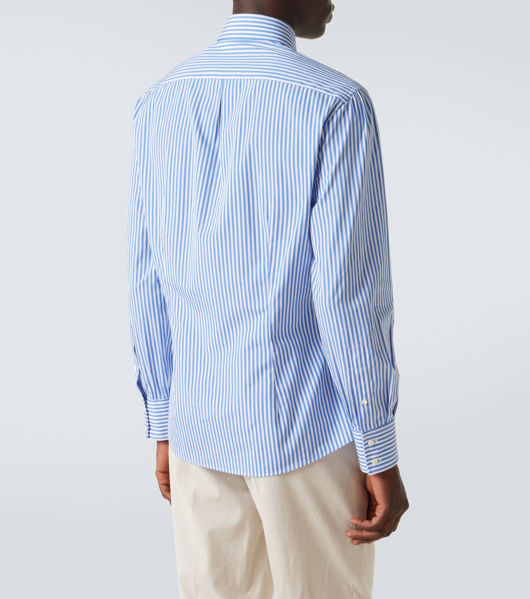 Cotton striped shirt - 4