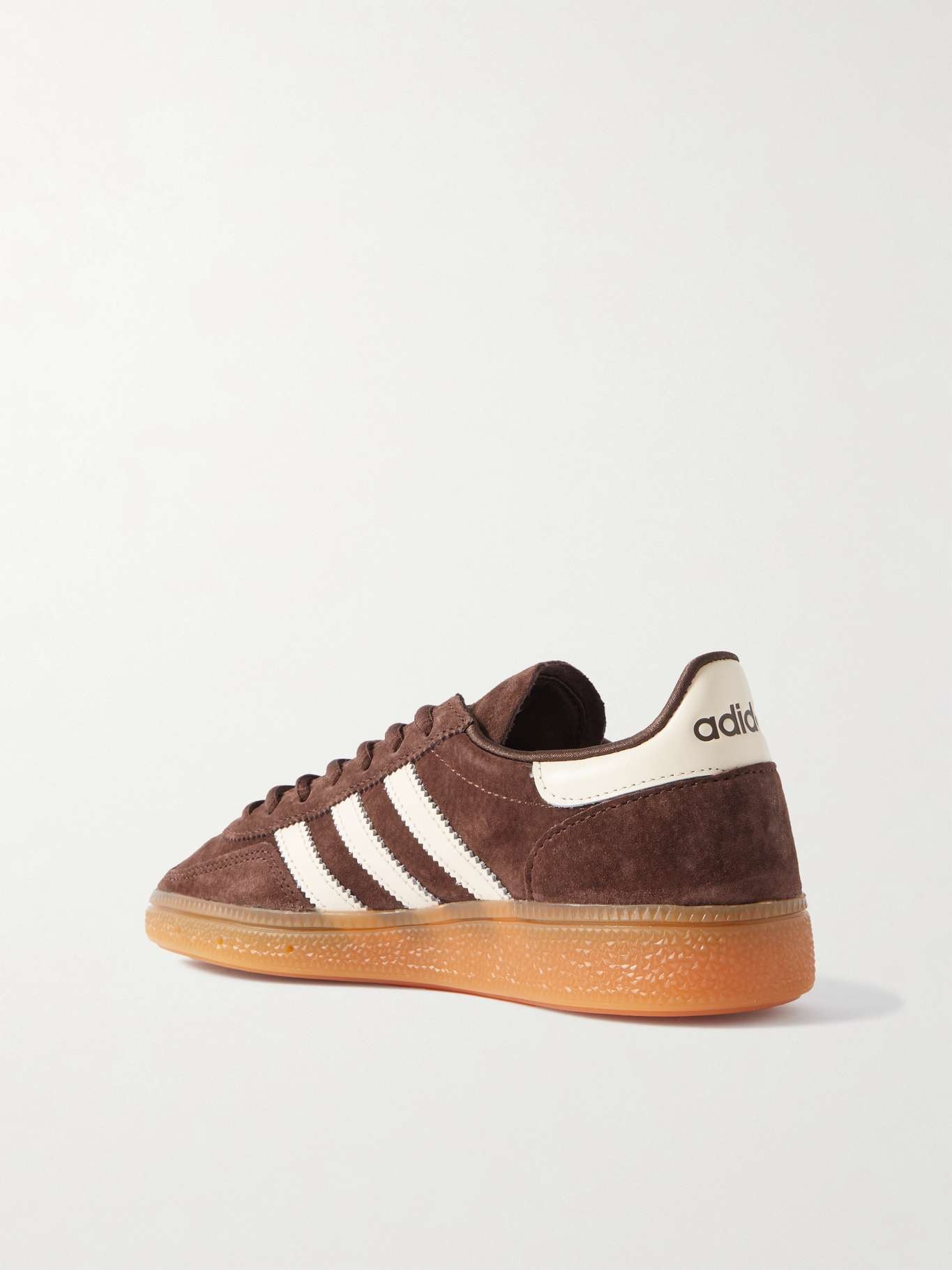 + Sporty & Rich Handball Spezial leather-trimmed suede sneakers - 3