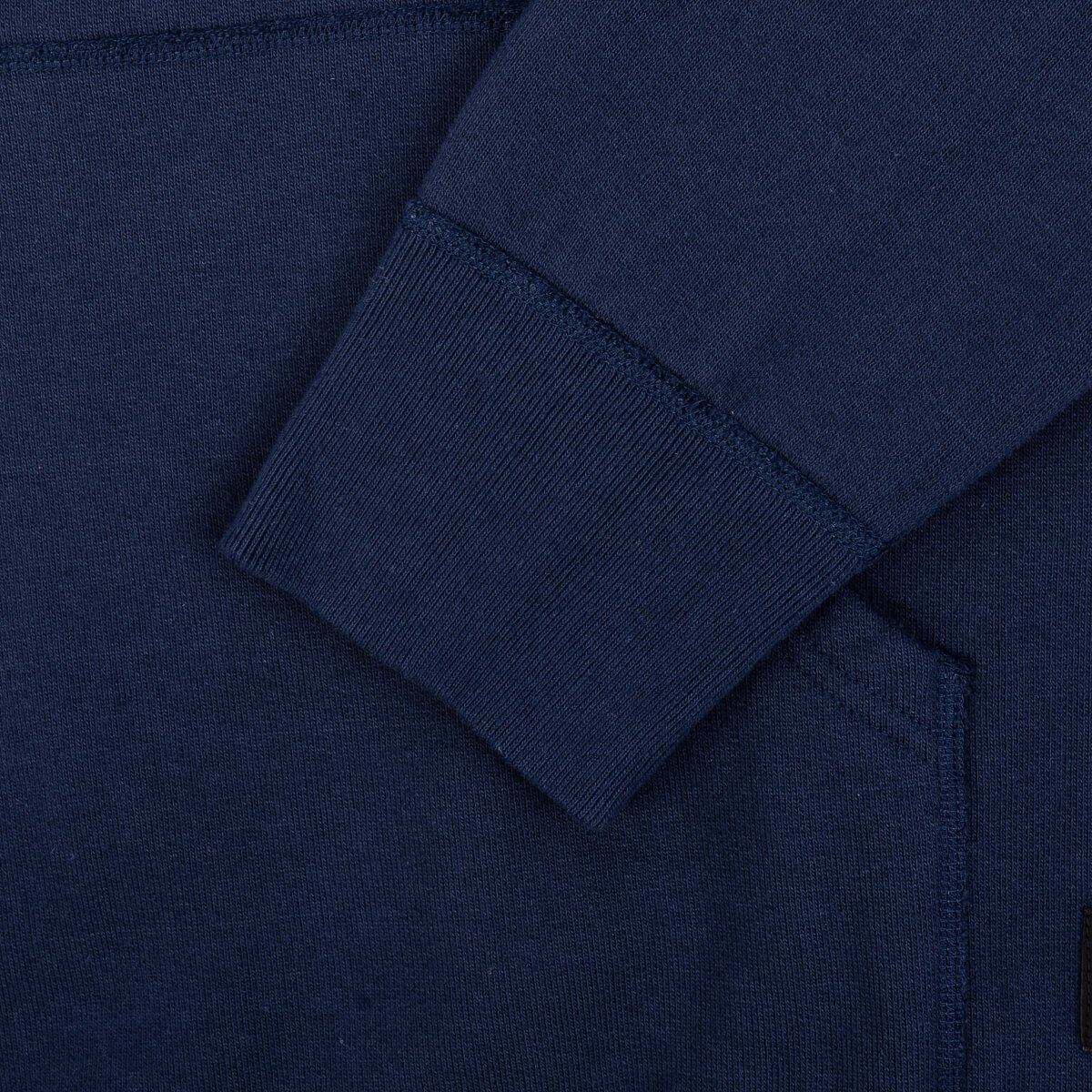 IHSW-59-NAV Printed 14oz Ultra Heavyweight Loopwheel Cotton Hoodie - Navy - 10