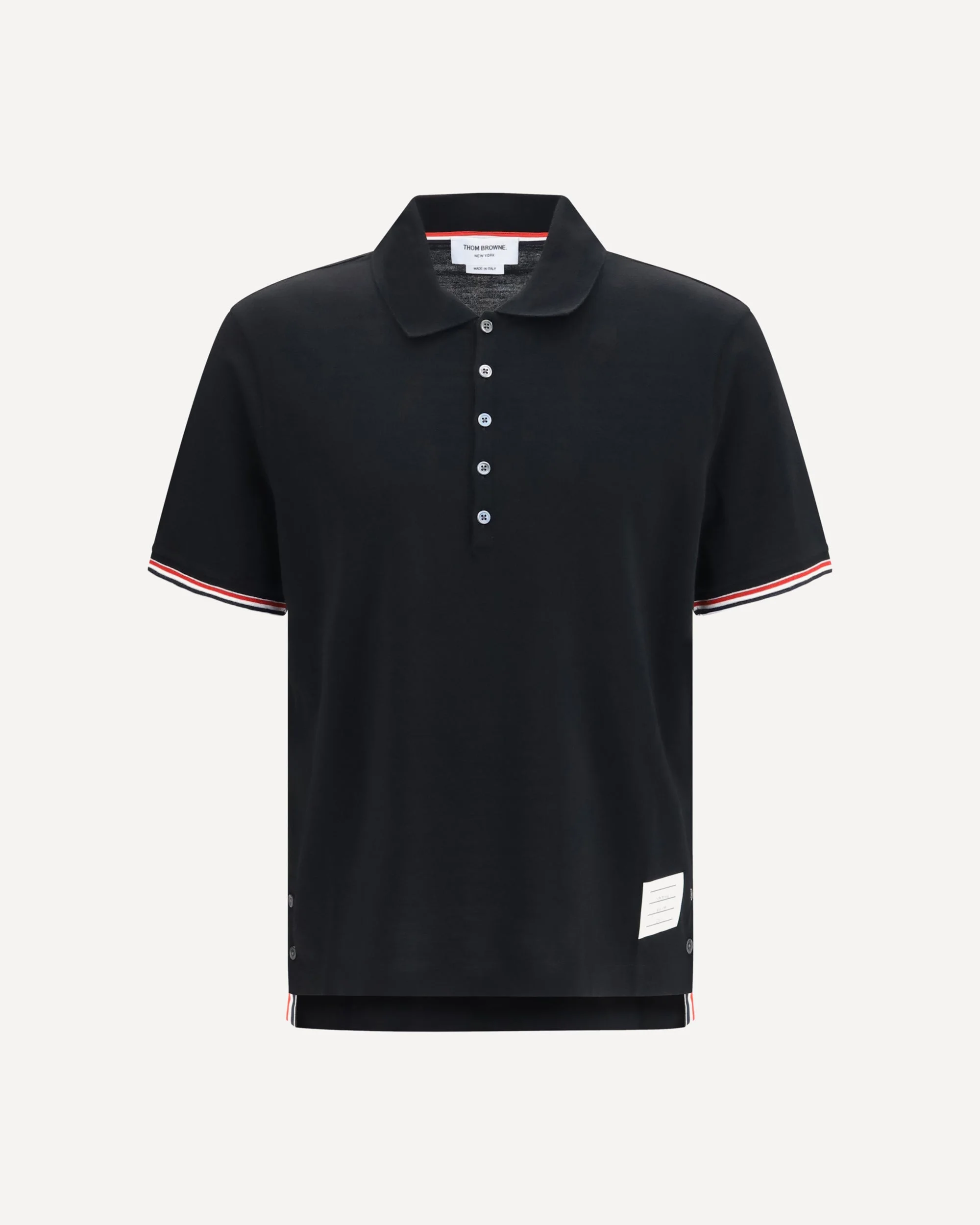 RWB striped short-sleeve Polo - 1