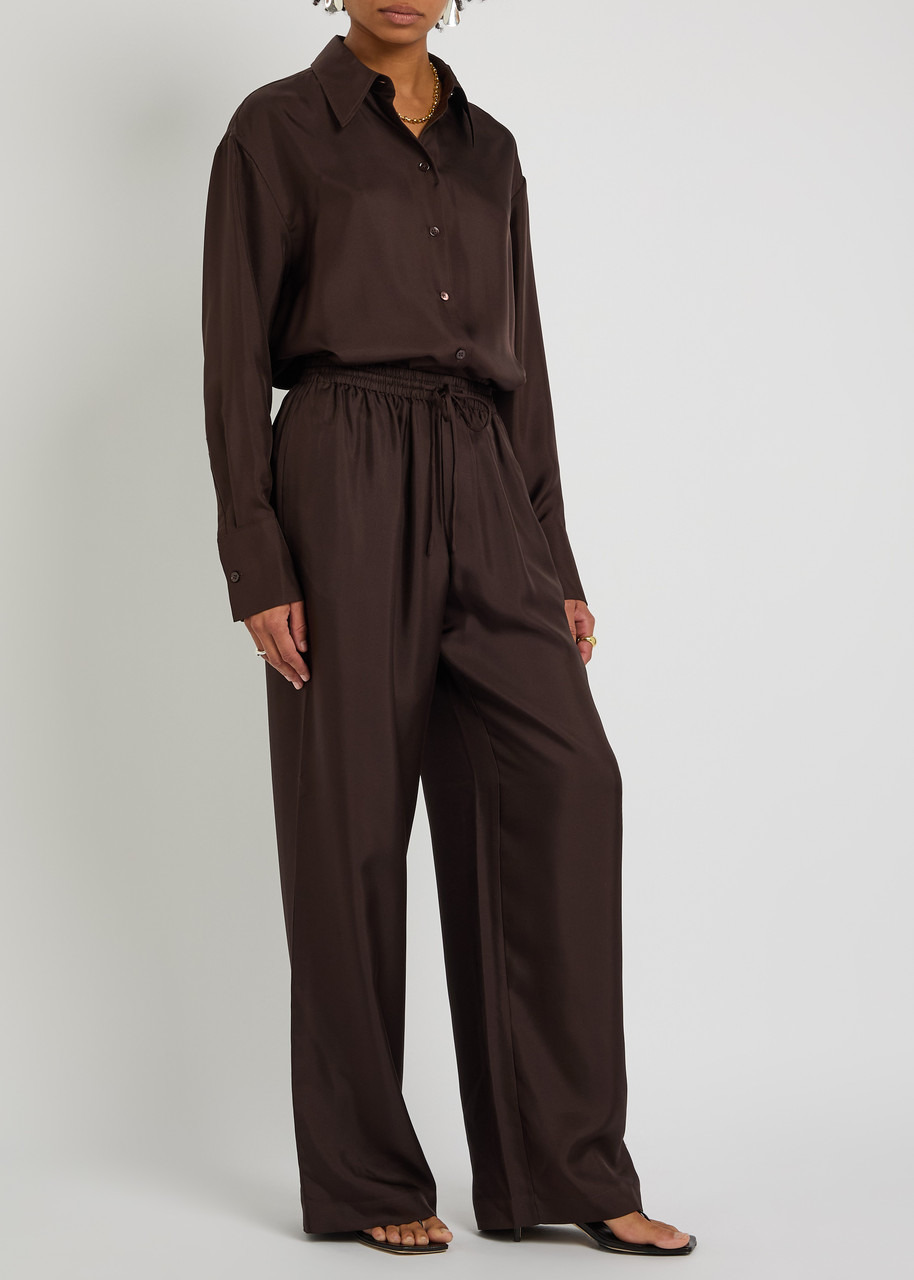 Rohe Wide-leg Silk Trousers - 4