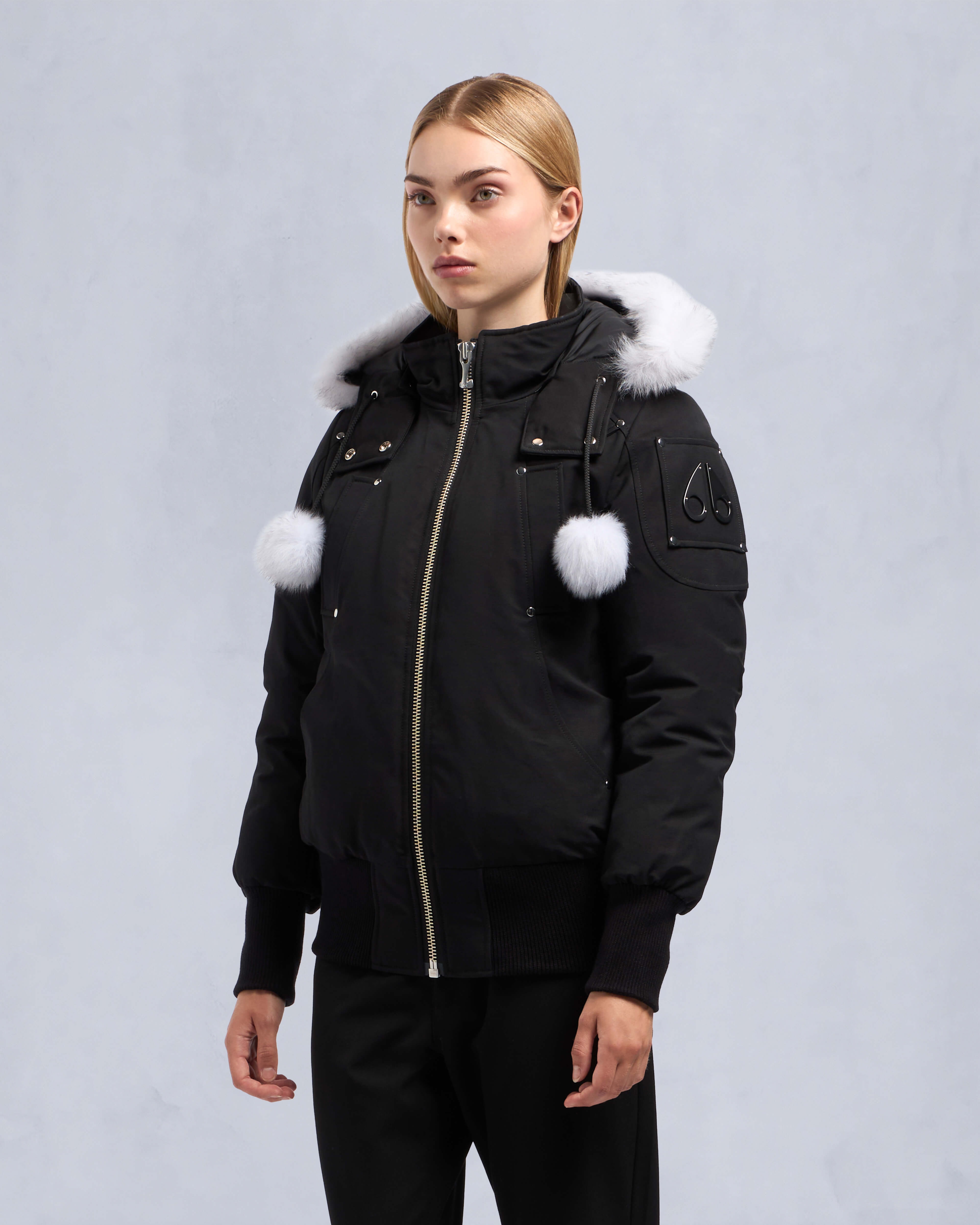 ORIGINAL DEBBIE SHEARLING BOMBER JACKET - 3