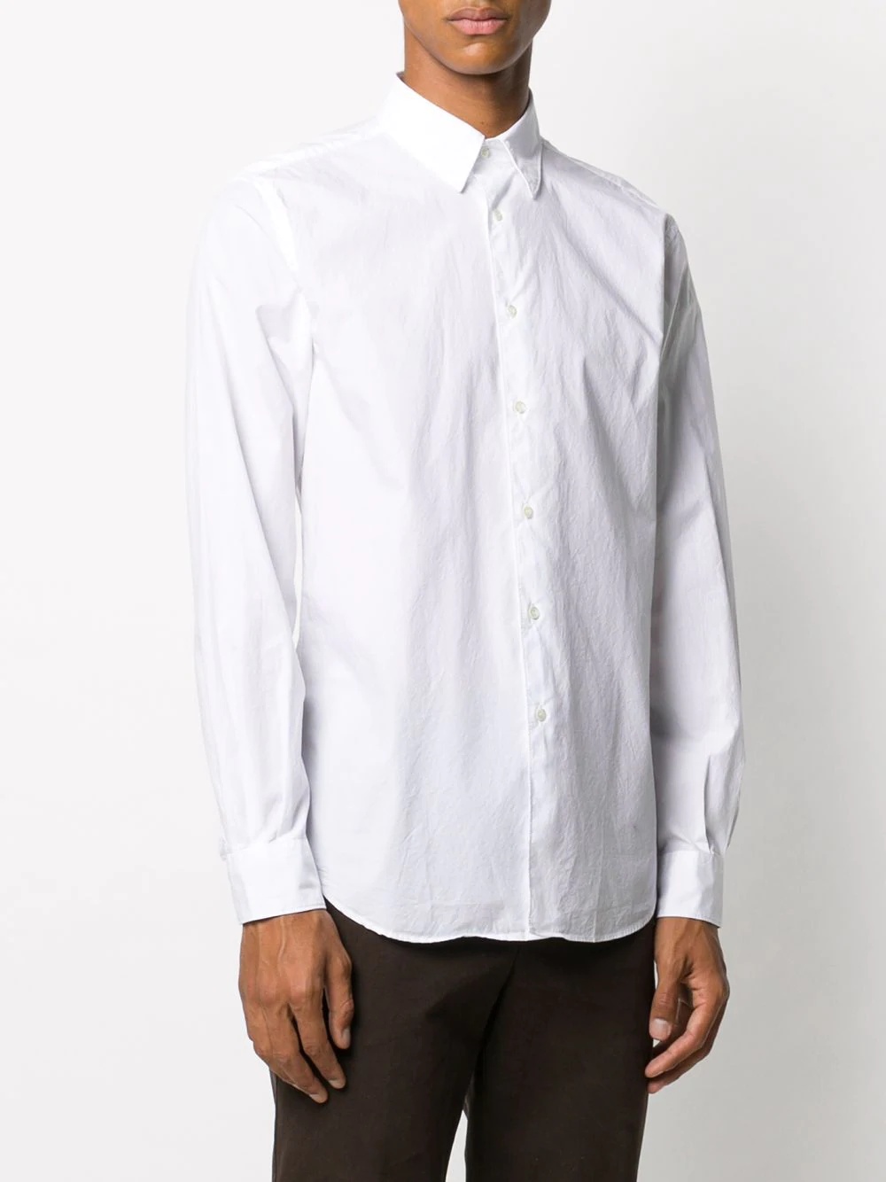 button-up cotton shirt - 3