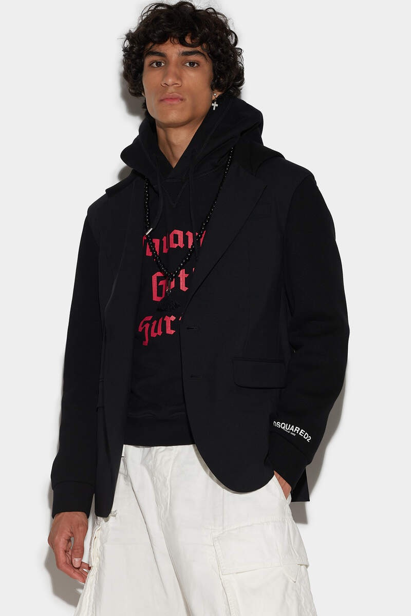 HOODED RELAX BLAZER - 1