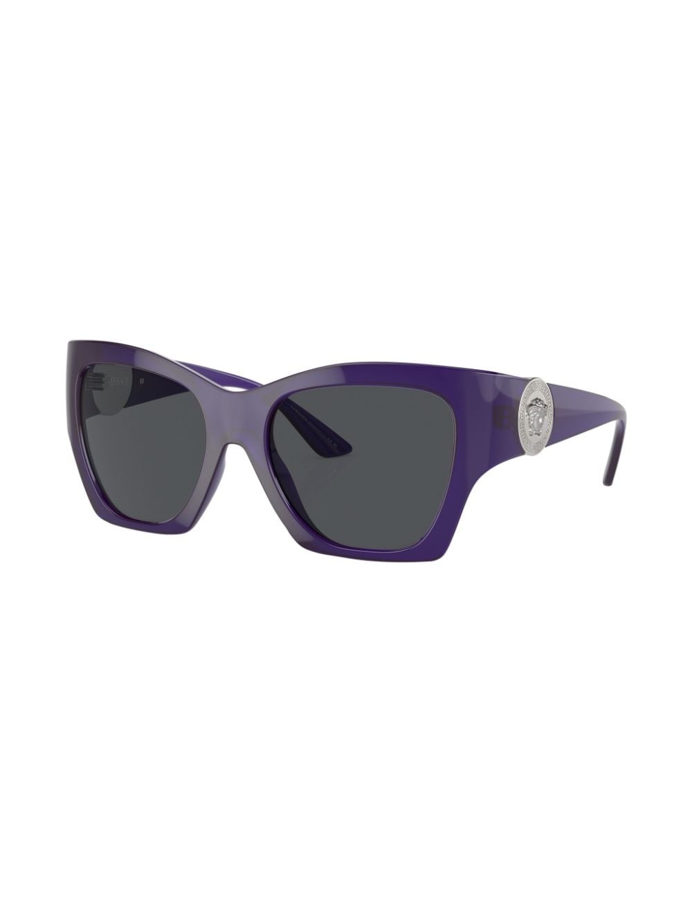 logo-plaque square-frame sunglasses - 2