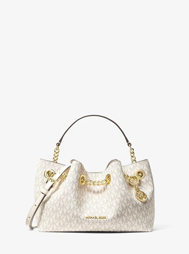 Mina Small Signature Logo Crossbody Bag - 1