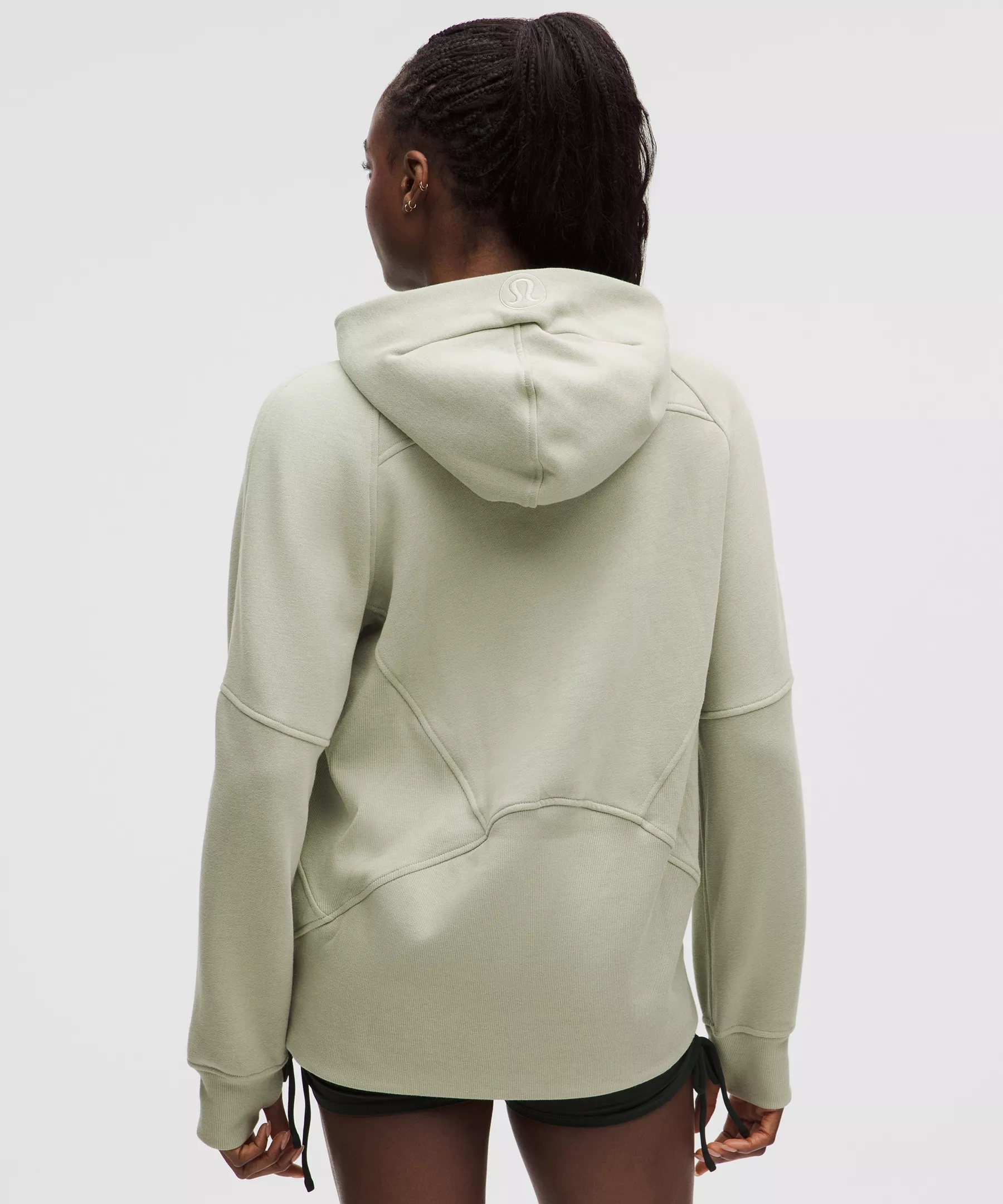 Scuba Oversized Half-Zip Hoodie *Long - 3