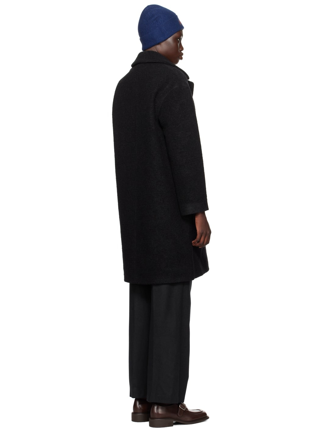 Black Ninon Coat - 3