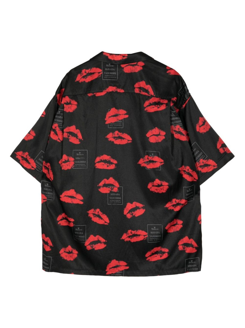 Maison MIHARAYASUHIRO graphic-print shirt outlook