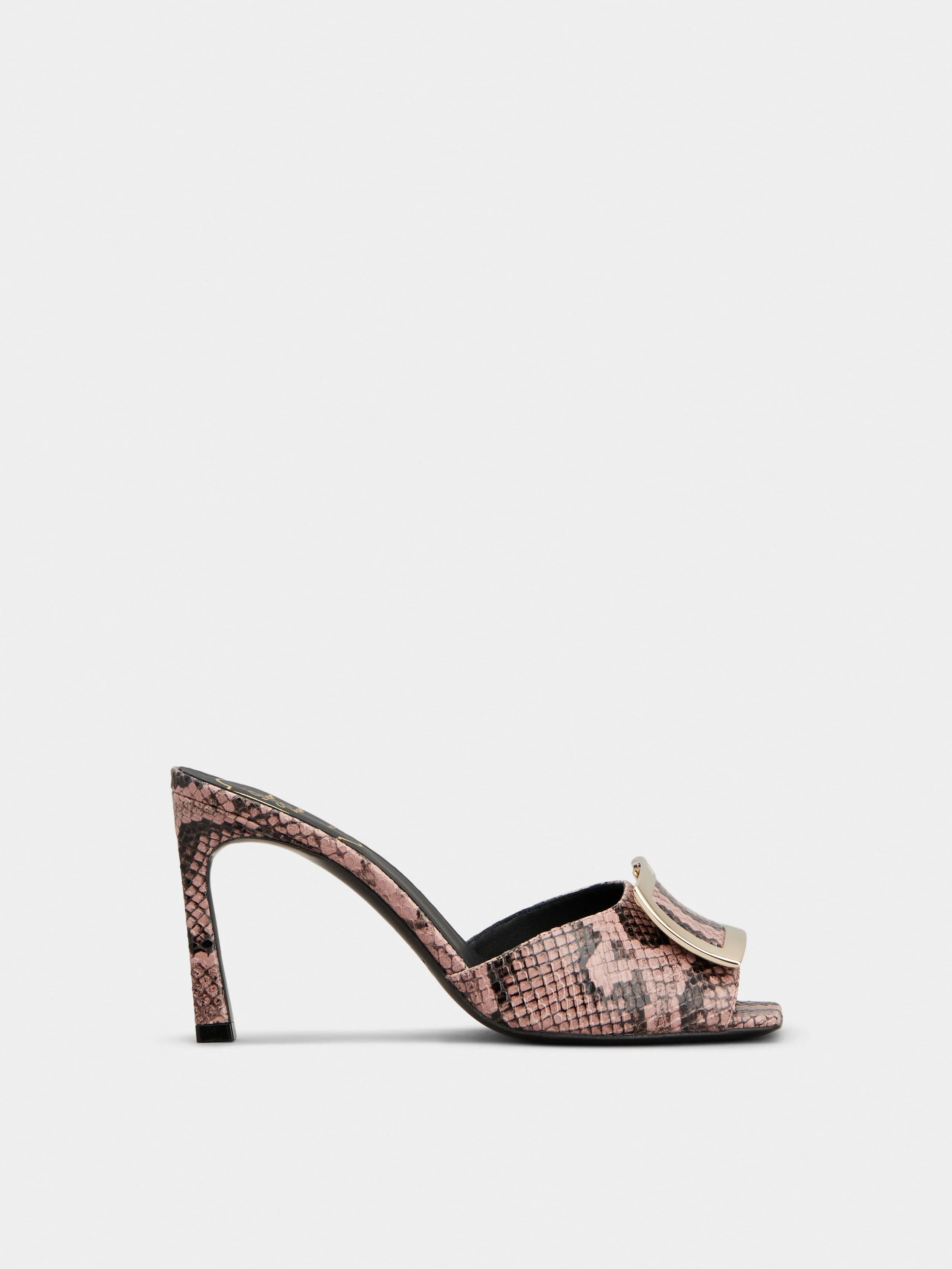 Trompette Mules in leather - 1