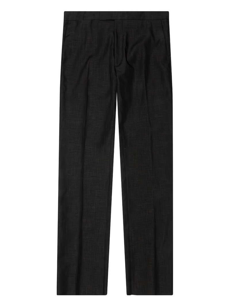 pressed-crease trousers 1