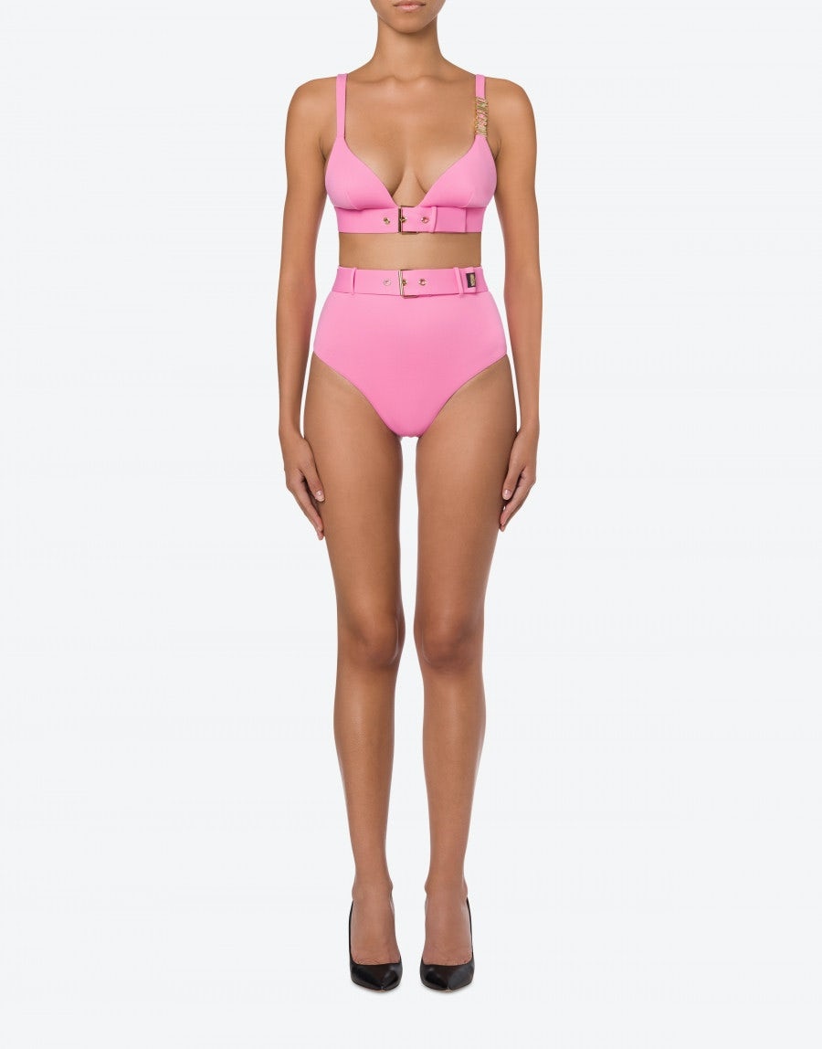 HIGH-WAISTED BEACH BRIEFS WITH BELT - 2