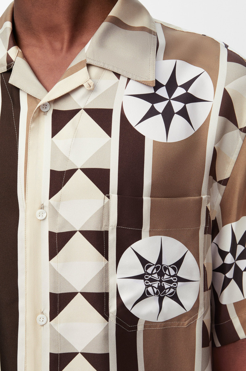 Short sleeve shirt in silk 5