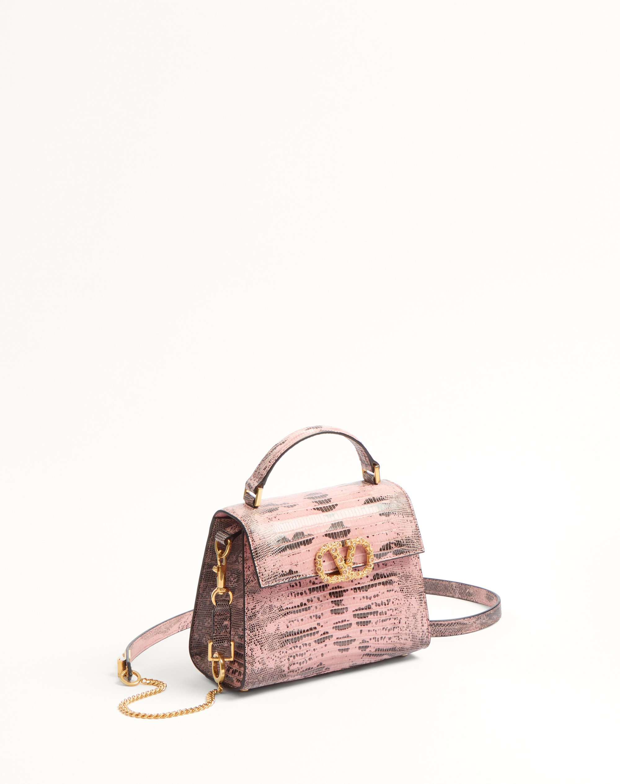VALENTINO GARAVANI VSLING MINI HANDBAG IN TEJUS WITH JEWEL LOGO - 2