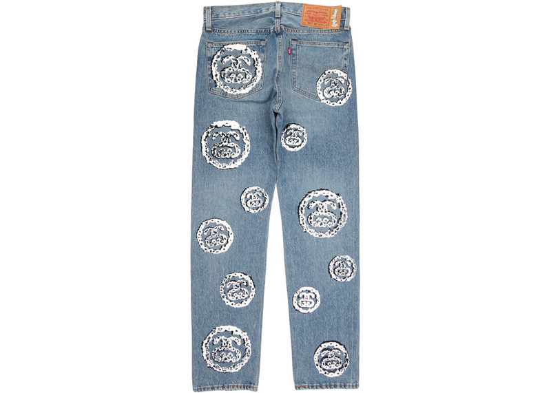 Stüssy Stussy x Denim Tears 501 Jean Indigo outlook