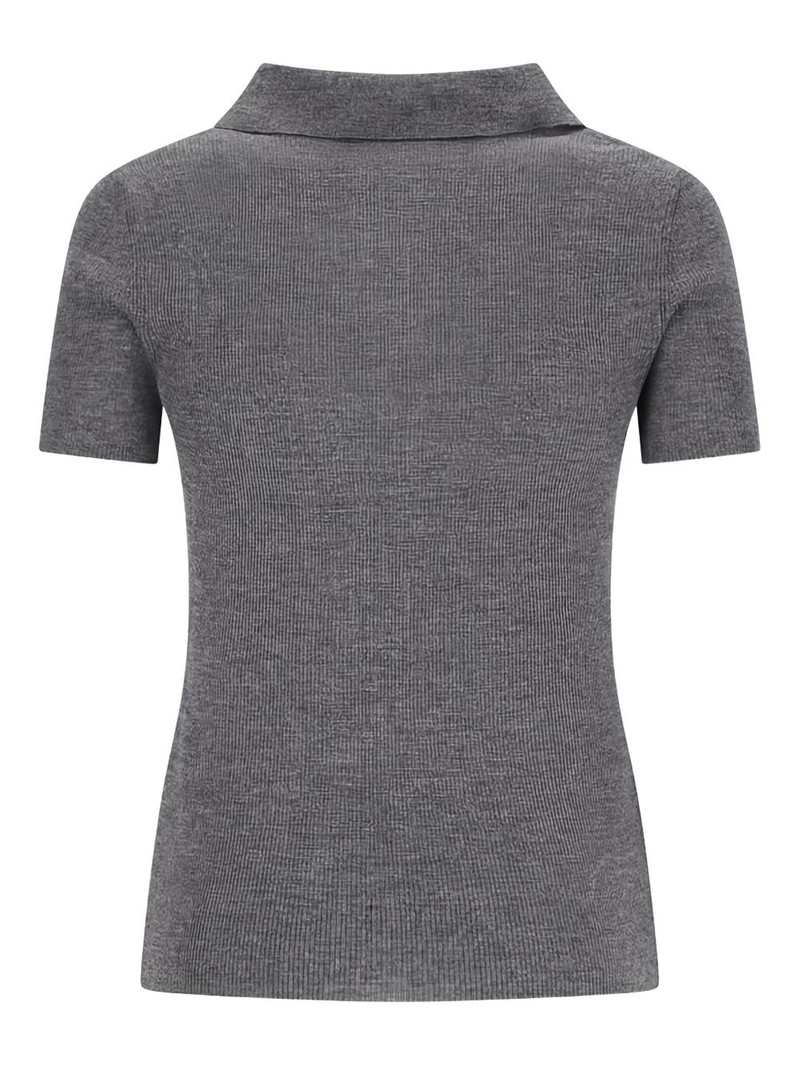 Max Mara V-neck top outlook
