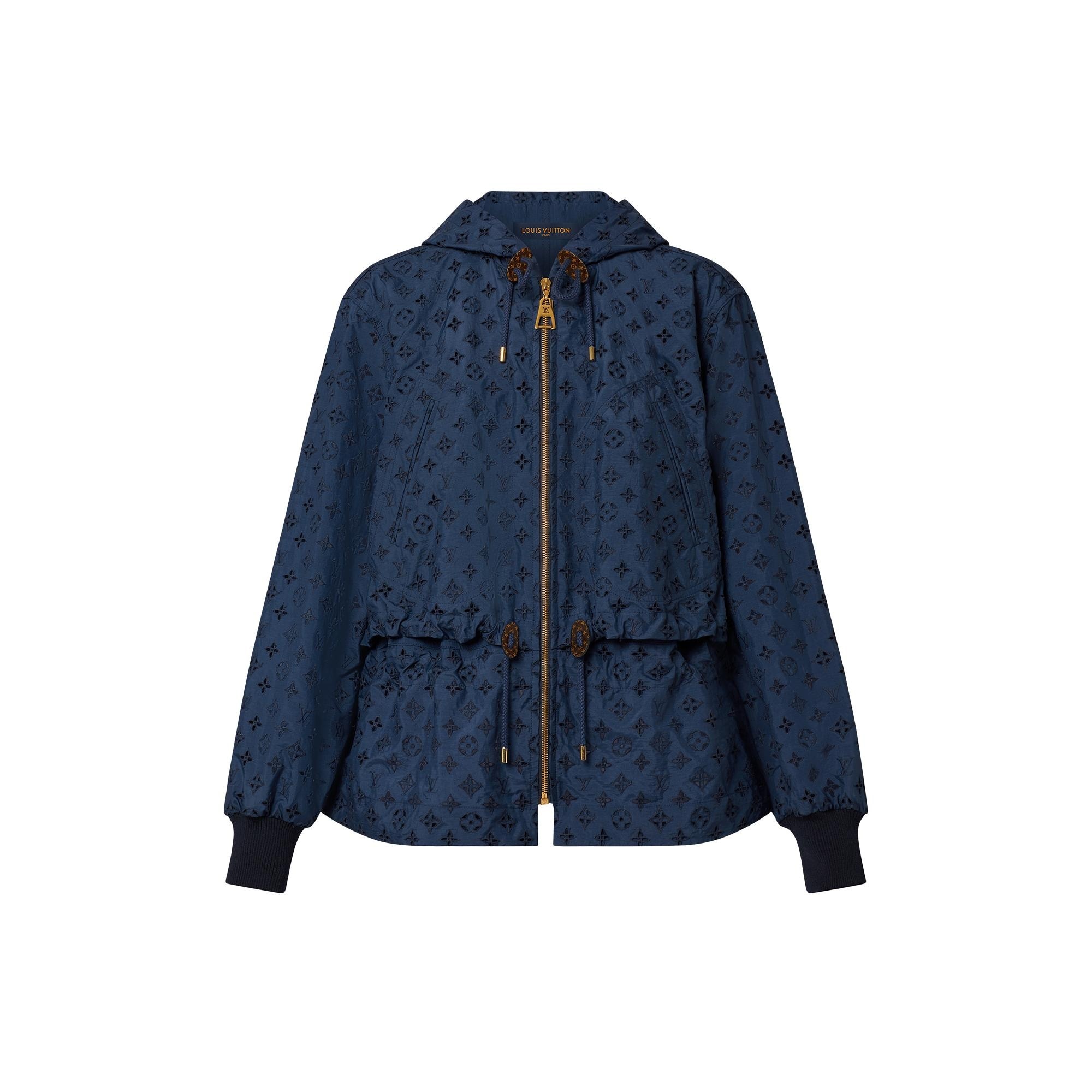 Broderie Anglaise Monogram Parka - 1