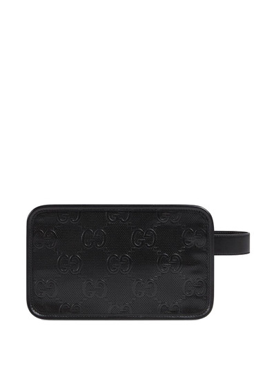 GUCCI GG embossed cosmetic case outlook