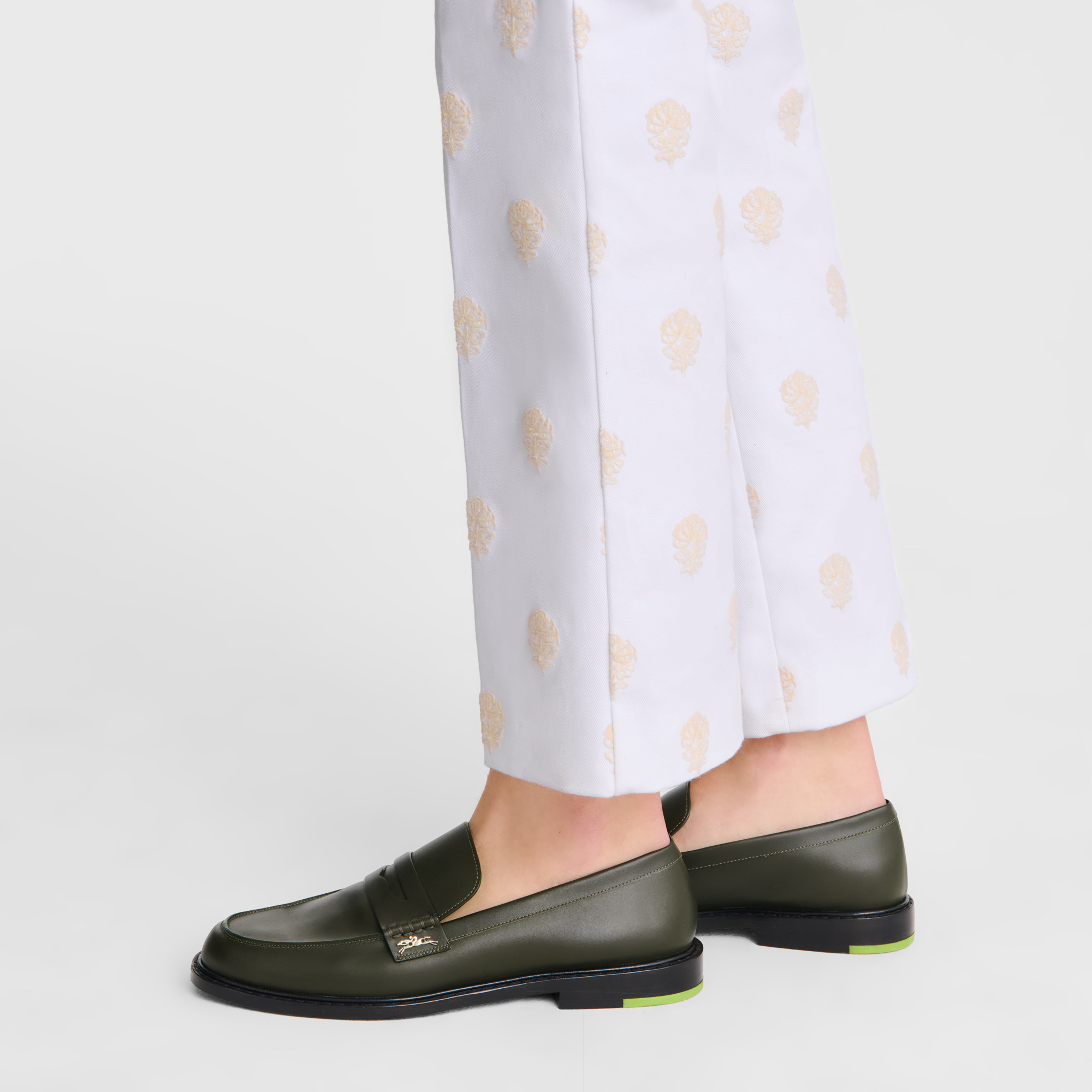 Au Sultan Loafer Khaki - Leather - 2