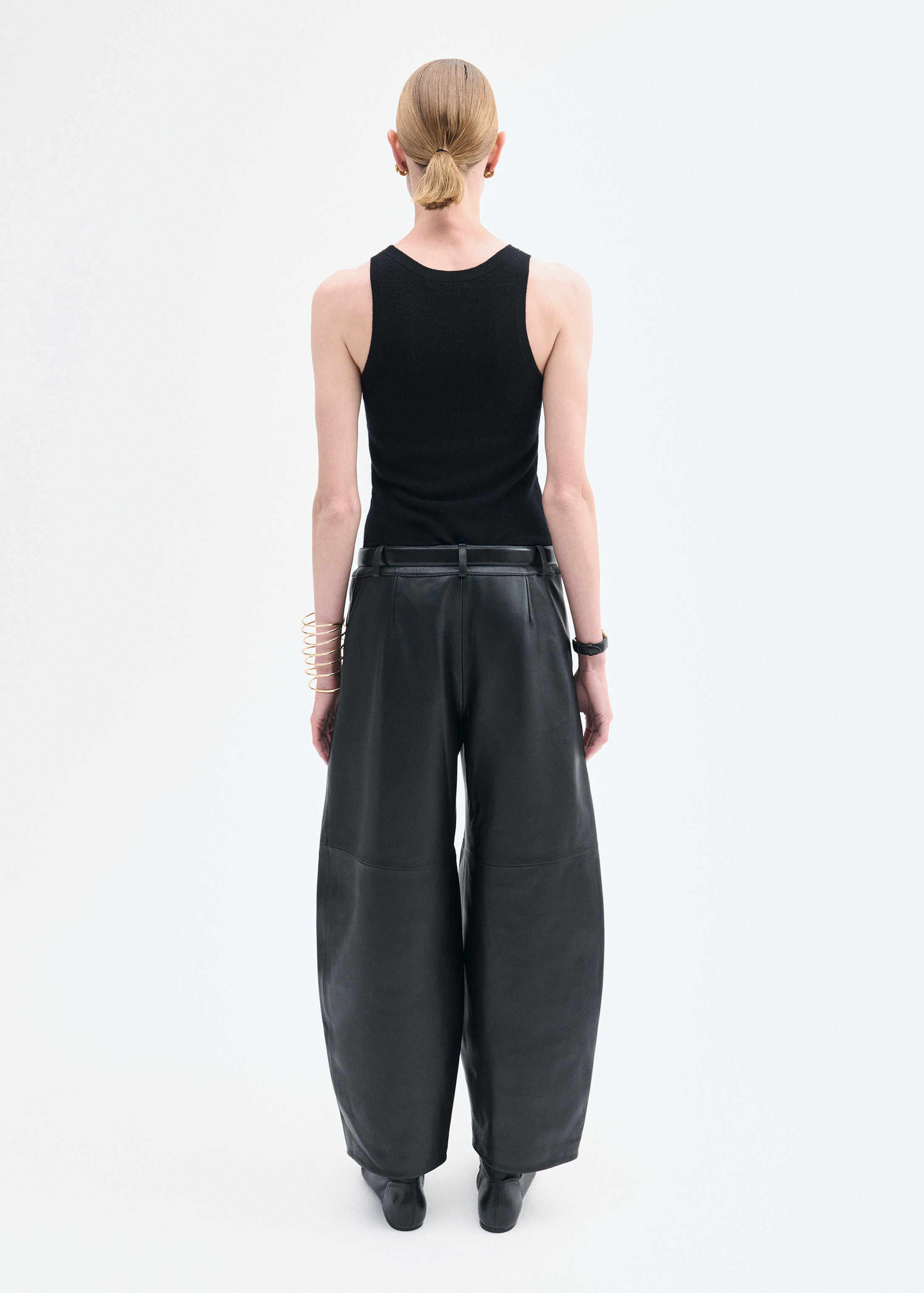 Sporty Tank in Fine Cashmere - 4