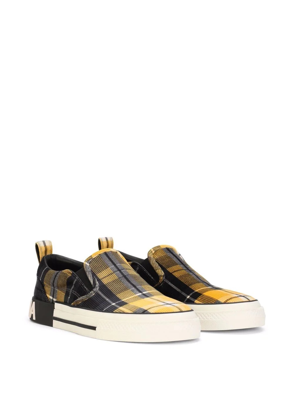 Portofino Light tartan-check sneakers - 2