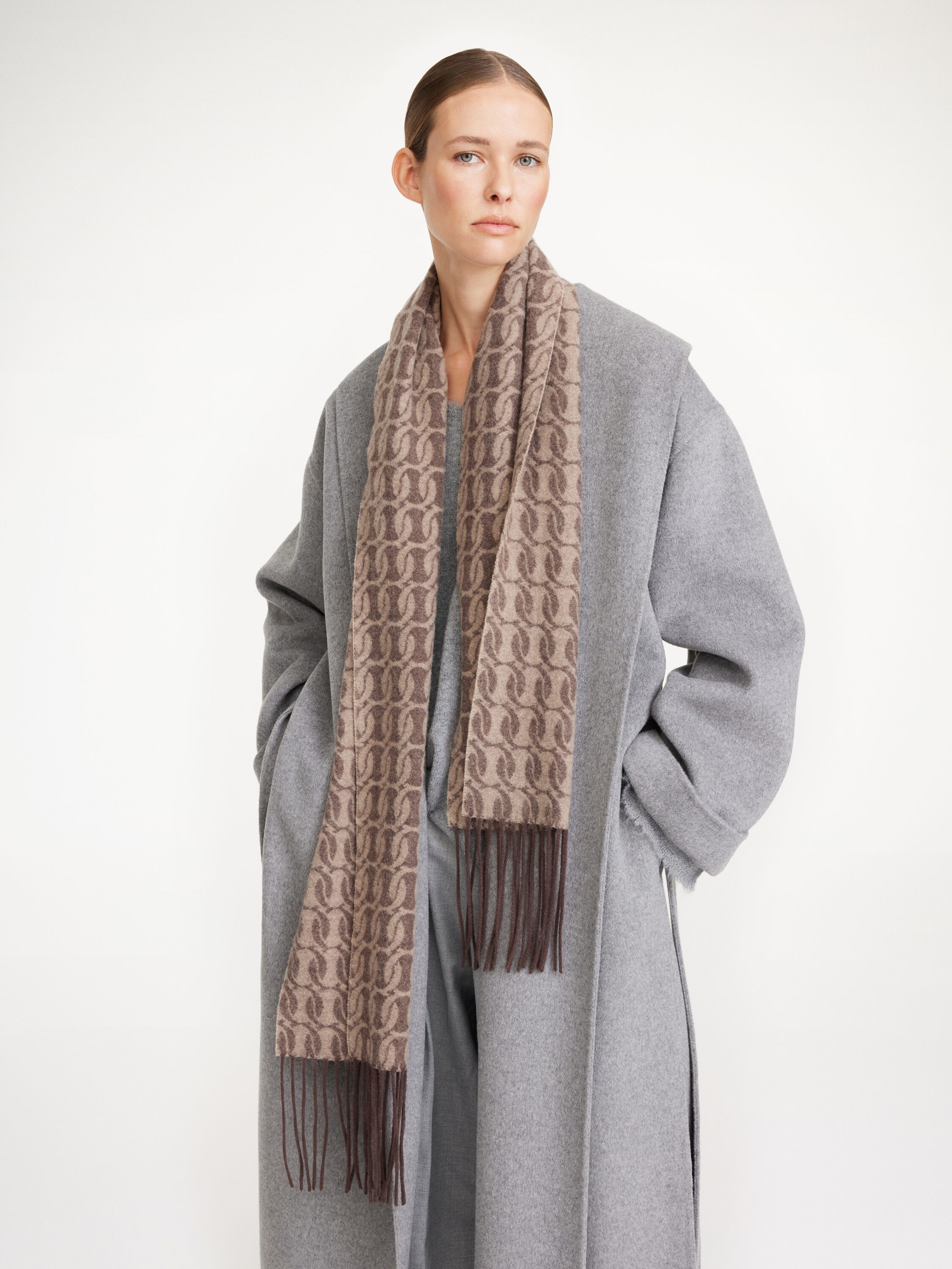 Monni wool-blend scarf - 2